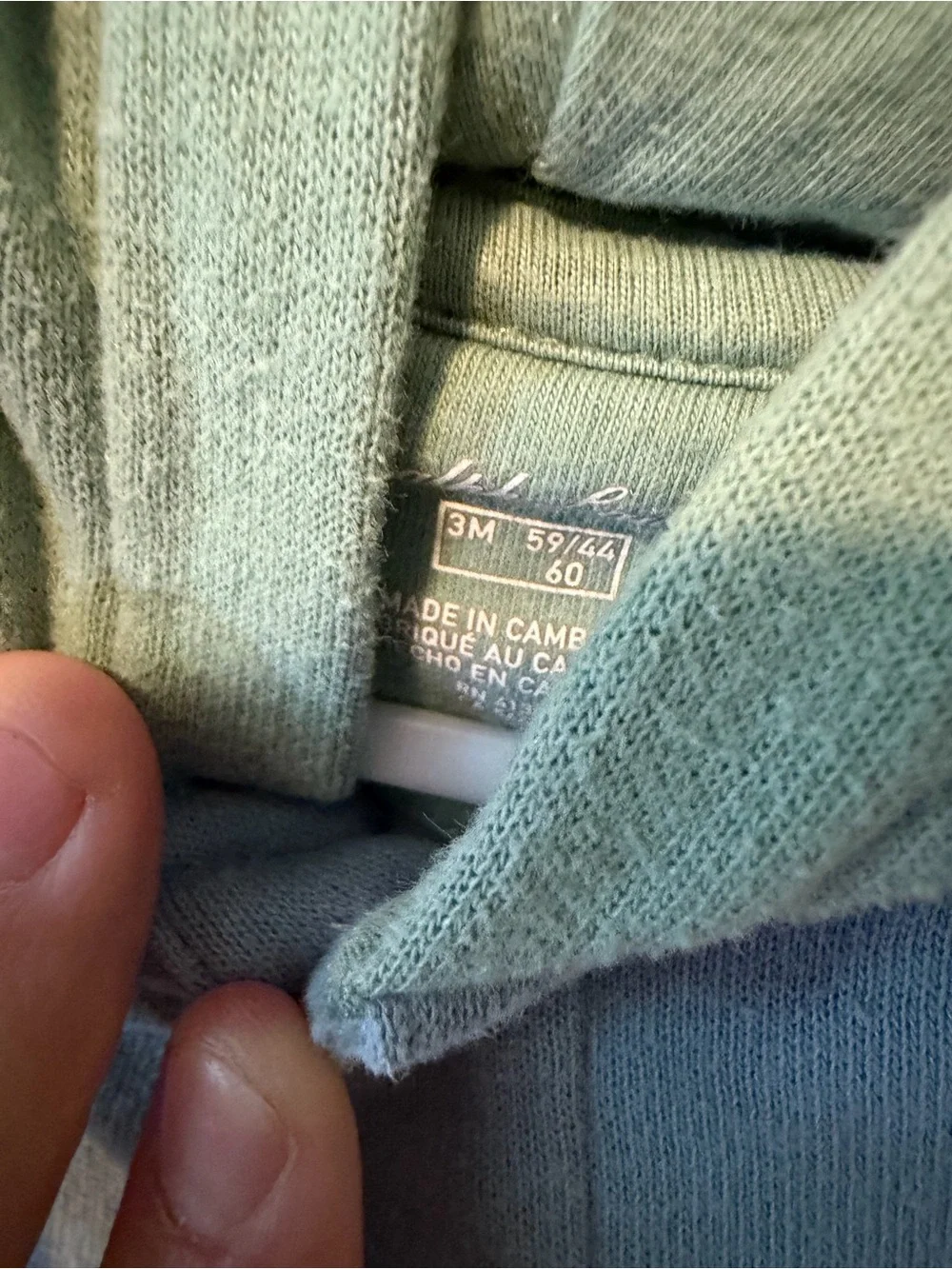 Ralph Lauren Colorblock Baby Romper in Light Blue, Yellow & Green
